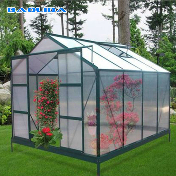 Knockdown Mini Greenhouse Tent/Hauptbetriebszeltim Freien Aluminiumrahmen