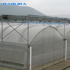 Transparente Glastunnel Multispan-Treibhauspflanze-Bearbeitung