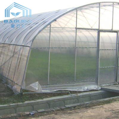 Wasserkultursystem-Tunnel-Plastikgewächshaus mit Belüftungs-Insekten-Netz