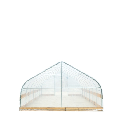 Rundbogen-Plastikfilm-einzelnes Spannen-Gewächshaus 9x30m für Gemüse