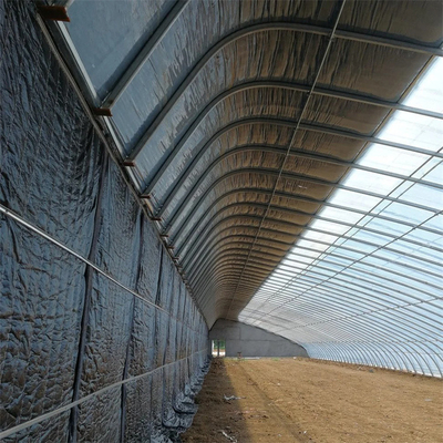 Tunnel-passives Solargewächshaus-einzelne Spanne mit Steppdecke für den kalten Bereich Wasserkultur