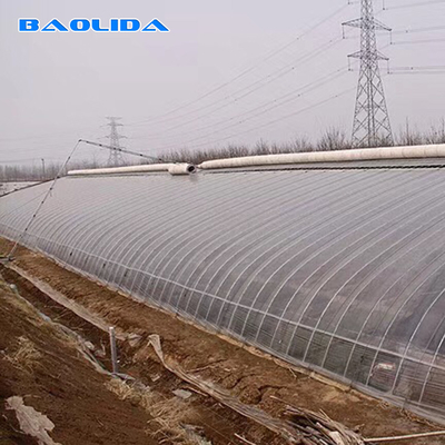 Stahlrahmen Solarpassiv Gewächshaus mit automatischem Bewässerungssystem