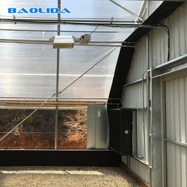 Automatisierte Tarnleuchte-Entzug-Gewächshaus-einzelne Plastikspanne landwirtschaftlich