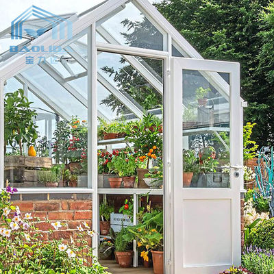 Glasblatt-Gartenbauhalbes liter sortiertes Gewächshaus-Zelt für Blumen-Garten