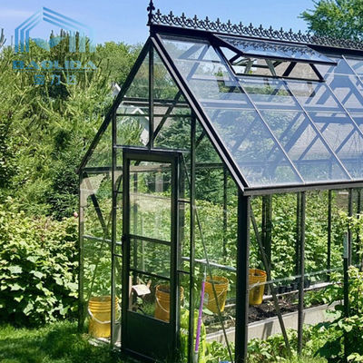 Alterndes Gartenbaualuminiumgewächshaus-Antizelt mit Glasblatt
