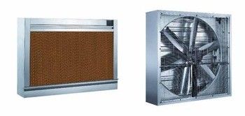 Geflügel-Haus-/Lager-Kühlsystem-abkühlende Auflage mit galvanisiertem Rahmen