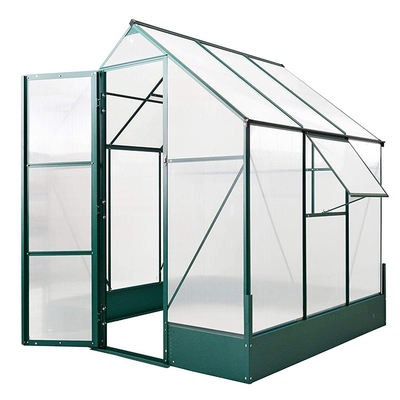 Klare Polycarbonats-Blatt-Gewächshaus-Plastikhallen-landwirtschaftliches Garten-Gewächshaus